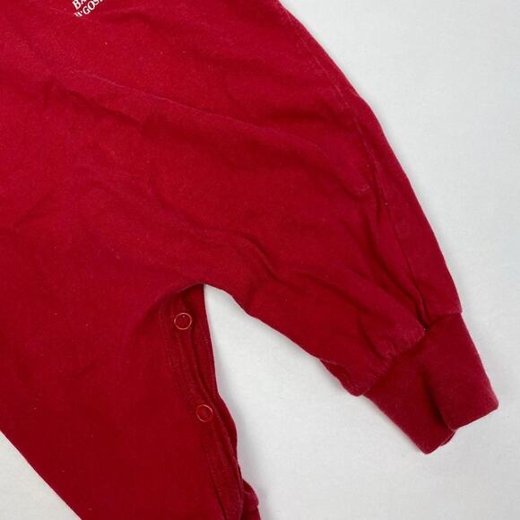 Vintage OshKosh B'gosh Boys Red Coverall 9 Months - Picture 4 of 11